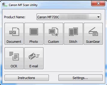 [Windows 32bit & 64bit] MF Scan Utility Ver.1.21.0.2 .